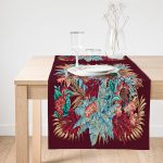 RealHomes Dijital Baskılı Özel Tasarım Süet Runner Realhomes