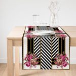 - SuetRunner-4188-Gorsel1 - Realhomes  Realhomes Modern Sanat Tasarımlı Dijital Baskılı Süet Runner Realhomes