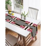 - SuetRunner-4188-Gorsel2 - Realhomes  Realhomes Modern Sanat Tasarımlı Dijital Baskılı Süet Runner Realhomes