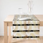 - SuetRunner-4219-Gorsel1 - Realhomes Realhomes Siyah Modern Sanat Tasarımlı Dijital Baskılı Süet Runner Realhomes