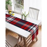 Realhomes Modern Sanat Tasarımlı Dijital Baskılı Süet Runner Realhomes