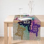 - SuetRunner-4225-Gorsel1 - Realhomes Realhomes Modern Sanat Tasarımlı Dijital Baskılı Süet Runner Realhomes