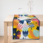 - SuetRunner-4229-Gorsel1 - Realhomes Realhomes Modern Sanat Tasarımlı Dijital Baskılı Süet Runner Realhomes