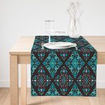 - SuetRunner-4240-Gorsel1 - Realhomes Realhomes Modern Çini Tasarımlı Dijital Baskılı Süet Runner Realhomes