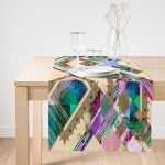 - SuetRunner-4245-Gorsel1 - Realhomes Realhomes Mavi Modern Sanat Tasarımlı Dijital Baskılı Süet Runner Realhomes