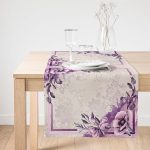 - SuetRunner-4266-Gorsel1 - Realhomes Realhomes Pembe Özel Tasarım Dijital Baskılı Modern Süet Runner Realhomes