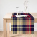 - SuetRunner-4269-Gorsel1 - Realhomes  Realhomes Ekose Çizgiler Motifli Özel Tasarım Süet Runner Realhomes