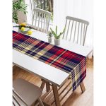 - SuetRunner-4269-Gorsel2 - Realhomes  Realhomes Ekose Çizgiler Motifli Özel Tasarım Süet Runner Realhomes