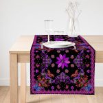 - SuetRunner-4278-Gorsel1 - Realhomes Realhomes Modern Çiçekler Motifli Özel Tasarım Süet Runner Realhomes