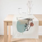 RealHomes Boho House Özel Tasarım Dekoratif Süet Runner Realhomes