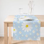 - SuetRunner-4841-Gorsel1 - Realhomes Realhomes Papatya Tasarımlı Dijital Baskılı Modern Süet Runner Realhomes