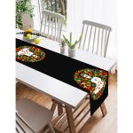 - SuetRunner-5003-Gorsel2 - Realhomes Realhomes Uzak Doğu Yoga Motifleri Mandalas Özel Tasarım Dijital Baskılı Süet Runner Realhomes