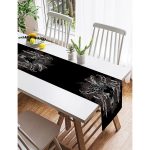 Realhomes Cow Head Özel Tasarım Dijital Baskılı Süet Runner Realhomes