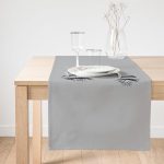 - SuetRunner-5096gri-Gorsel1 - Realhomes Realhomes Gri Zeminde Kirpik Motifli Özel Tasarım Süet Runner Realhomes