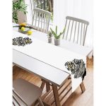 - SuetRunner-5098-Gorsel2 - Realhomes Realhomes Siyah Beyaz Zenci Kadın Motifli Modern Dekoratif Süet Runner Realhomes