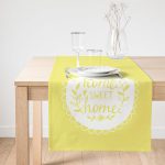 - SuetRunner-511-Gorsel1 - Realhomes Realhomes Home Sweet Home Dijital Baskılı Dekoratif Süet Runner Realhomes