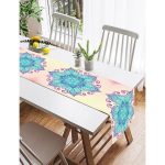 - SuetRunner-5121-Gorsel2 - Realhomes Realhomes Pembe Zeminde Mavi Mandala Çizimli Modern Süet Runner Realhomes