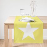 - SuetRunner-515-Gorsel1 - Realhomes Realhomes Modern Yıldız Desenli Dijital Baskılı Dekoratif Süet Runner Realhomes