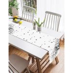 - SuetRunner-5227-Gorsel2 - Realhomes  Realhomes Ağaç Dalı Kuş Tasarımlı Dijital Baskılı Süet Runner Realhomes