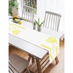 Realhomes Aşk Temalı Dijital Baskılı Dekoratif Süet Runner Realhomes