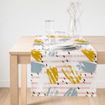 - SuetRunner-5300-Gorsel1 - Realhomes Realhomes Beyaz Zeminde Sulu Boya Pembe Yan Çizgi Motifli Süet Runner Realhomes