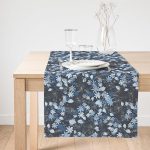 - SuetRunner-5327-Gorsel1 - Realhomes Realhomes Papatya Desenli Dekoratif Özel Tasarım Süet Runner Realhomes