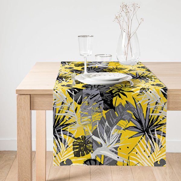 - SuetRunner-5367-Gorsel1 - Realhomes  Realhomes Gri Zemin Üzerinde Kahverengi Kot Çizgili Dekoratif Süet Runner Realhomes