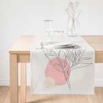 - SuetRunner-5374seti-Gorsel1 - Realhomes Realhomes Karakalem Yaprak Çizimli Özel Tasarım Dekoratif Süet Runner Realhomes