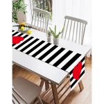 RealHomes Dijital Baskılı Özel Tasarım Süet Runner Realhomes