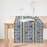 - SuetRunner-5400-Gorsel1 - Realhomes Realhomes Kot Zeminli Düz Çigili Yaprak Motifli Süet Runner Realhomes