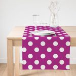 - SuetRunner-544-Gorsel1 - Realhomes Realhomes Puantiyeli Dijital Baskılı Dekoratif Süet Runner Realhomes