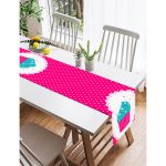 RealHomes Dijital Baskılı Özel Tasarım Süet Runner Realhomes