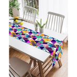 Realhomes Leopar Zemin Üzerinde Tropik Yapraklar Tasarımlı Modern Süet Runner Realhomes