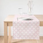 RealHomes Dijital Baskılı Dekoratif Özel Tasarım Süet Runner Realhomes