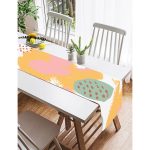 RealHomes Dijital Baskılı Özel Tasarım Süet Runner Realhomes