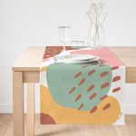 RealHomes Dijital Baskılı Özel Tasarım Süet Runner Realhomes