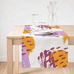 RealHomes Dijital Baskılı Özel Tasarım Süet Runner Realhomes