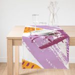 RealHomes Dijital Baskılı Özel Tasarım Süet Runner Realhomes