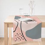 RealHomes Dijital Baskılı Özel Tasarım Süet Runner Realhomes