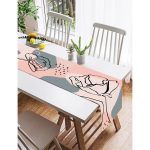 RealHomes Dijital Baskılı Özel Tasarım Süet Runner Realhomes