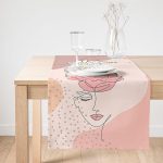 RealHomes Dijital Baskılı Özel Tasarım Süet Runner Realhomes