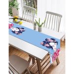 Realhomes Inci Kolyeli Japon Kadın Dijital Baskılı Modern Süet Runner Realhomes