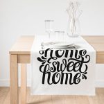 - SuetRunner-606-Gorsel1 - Realhomes  Realhomes Home Sweet Home Dijital Baskılı Dekoratif Süet Runner Realhomes