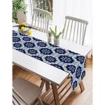 RealHomes Dijital Baskılı Dekoratif Süet Runner Realhomes