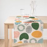 - SuetRunner-7019-Gorsel1 - Realhomes Realhomes Ekru Zeminde Geometrik Zeminler Dijital Baskılı Özel Tasarım Süet Runner Realhomes