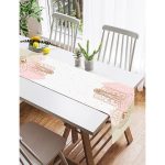 Realhomes Fatma Ana Eli Motifli Dijital Baskılı Özel Tasarım Süet Runner Realhomes