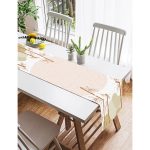 Realhomes Realhomes Natura Boho Doğa Tasarımlı Dijital Baskılı Özel Tasarım Süet Runner Realhomes