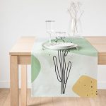 - SuetRunner-7079-Gorsel1 - Realhomes Realhomes Soft Renkli Onedraw Yaprak Temalı Dijital Baskılı Özel Tasarım Süet Runner Realhomes