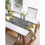 Realhomes Siyah Onedraw Çizimli Gold Renkli Kalp Desenli Dijital Baskılı Özel Tasarım Süet Runner Realhomes