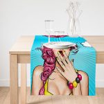 - SuetRunner-739-Gorsel1 - Realhomes Realhomes Pop Art Desen Dijital Baskılı Dekoratif Süet Runner Realhomes